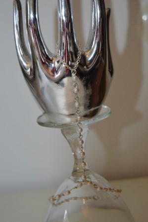 Minipearls&silver armbandsring